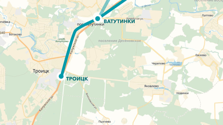 Портал Стройкомплекса рассказал о линии метро до Троицка