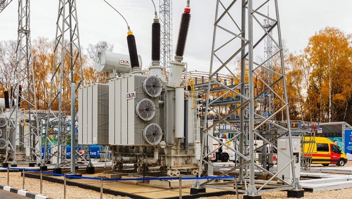 Собянин провел запуск новой электроподстанции «Хованская» в ТиНАО