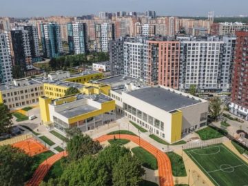 ГК «А101» завершила строительство школы «Энергия» в Новой Москве
