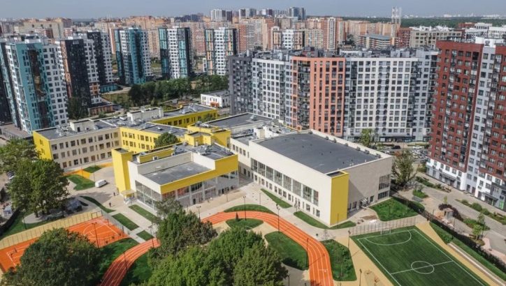 ГК «А101» завершила строительство школы «Энергия» в Новой Москве