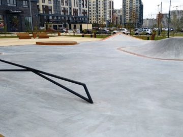 В ЖК «Испанские кварталы» открылся скейтпарк