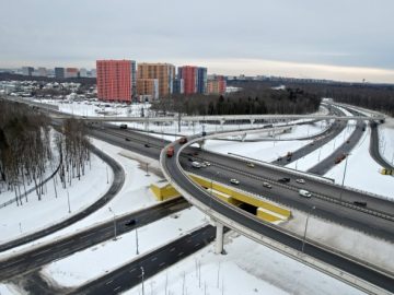 Более 37 км дорог построили в Новой Москве в 2023 г.
