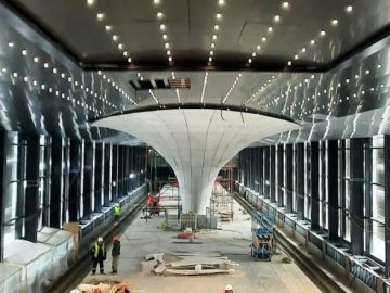 Строительство станции метро «Потапово» завершится до конца года